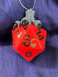 Dungeons and Dragons Dragon Claw with D20 Ornament