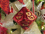 OCG Exclusive Glass Gaming Dice Ornament Set