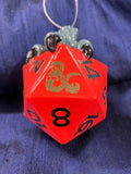 Dungeons and Dragons Dragon Claw with D20 Ornament
