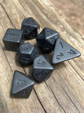 Naughty or Dice Santa's Coal Dice Set