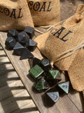 Naughty or Dice Santa's Coal Dice Set