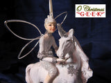 Fairy and Unicorn Ornament
