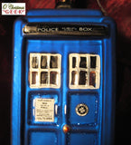 Doctor Who Glass TARDIS Ornament