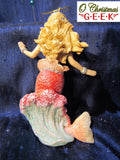 Coral Mermaid Ornaments