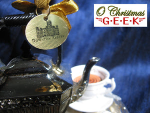 Downton Abbey Tea Set Ornament